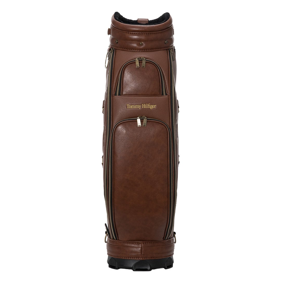 [トミー ヒルフィガー ゴルフ] TOMMY HILFIGER GOLF ユニセックス カートキャディバッグ クラシック THMG6FC2 ブラウン　詳細4