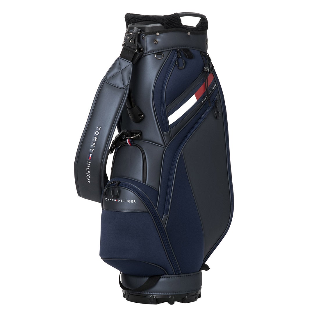 [トミー ヒルフィガー ゴルフ]TOMMY HILFIGER GOLF　ユニセックス カートキャディバッグ ユースフル　ネイビー　THMG6FC3　詳細1