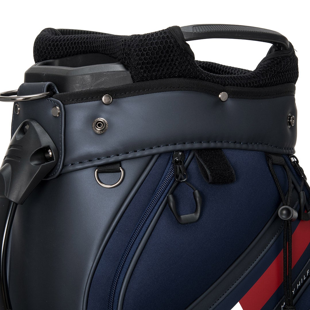[トミー ヒルフィガー ゴルフ]TOMMY HILFIGER GOLF　ユニセックス カートキャディバッグ ユースフル　ネイビー　THMG6FC3　詳細8