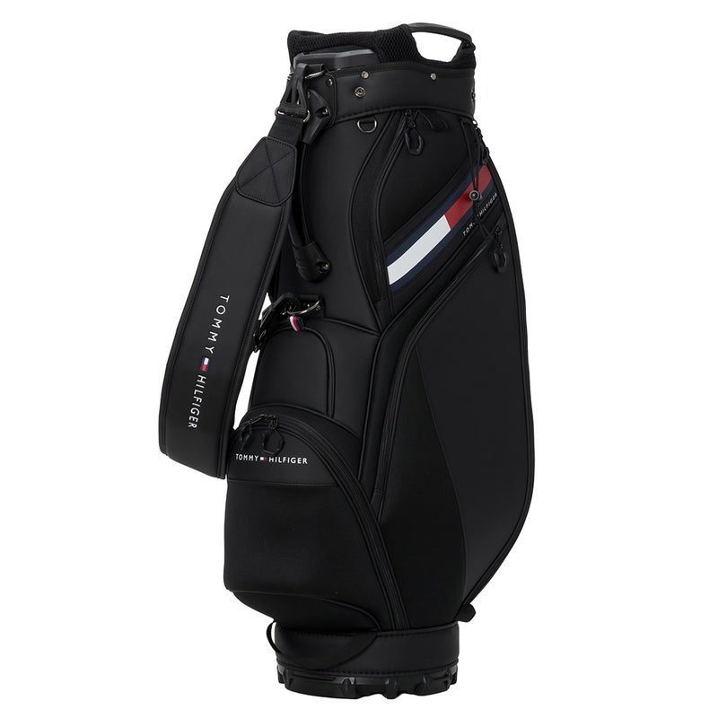 [トミー ヒルフィガー ゴルフ]TOMMY HILFIGER GOLF　ユニセックス カートキャディバッグ ユースフル　ブラック　THMG6FC3　詳細1