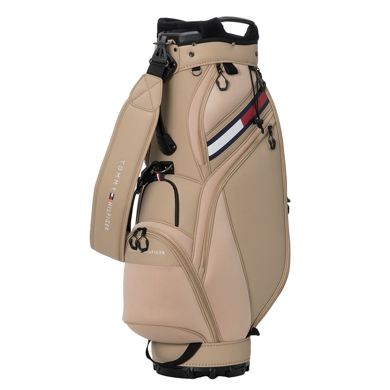 [トミー ヒルフィガー ゴルフ]TOMMY HILFIGER GOLF　ユニセックス カートキャディバッグ ユースフル　ベージュ　THMG6FC3　詳細1