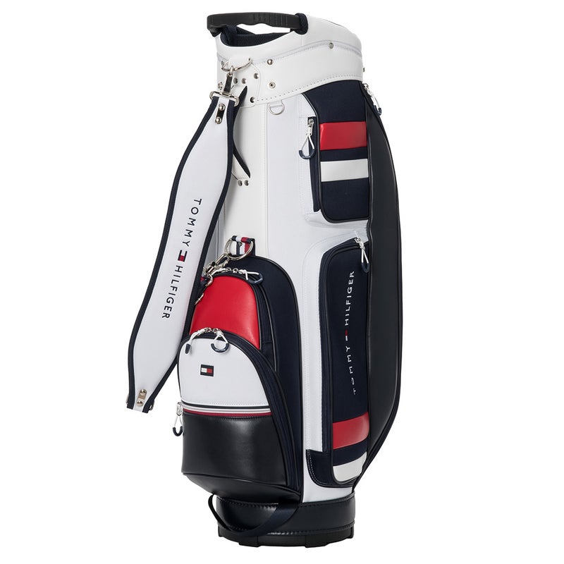 [トミー ヒルフィガー ゴルフ] TOMMY HILFIGER GOLF ユニセックス カートキャディバッグ エッセンシャル THMG6FC4 トリコロール　詳細1