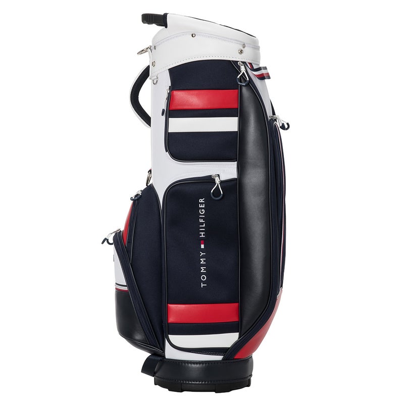 [トミー ヒルフィガー ゴルフ] TOMMY HILFIGER GOLF ユニセックス カートキャディバッグ エッセンシャル THMG6FC4 トリコロール　詳細3