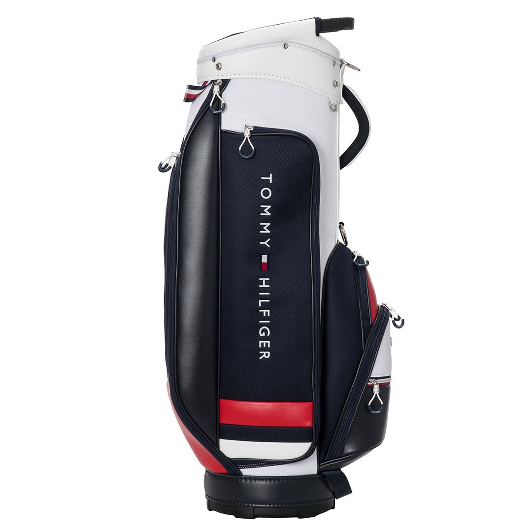 [トミー ヒルフィガー ゴルフ] TOMMY HILFIGER GOLF ユニセックス カートキャディバッグ エッセンシャル THMG6FC4 トリコロール　詳細5