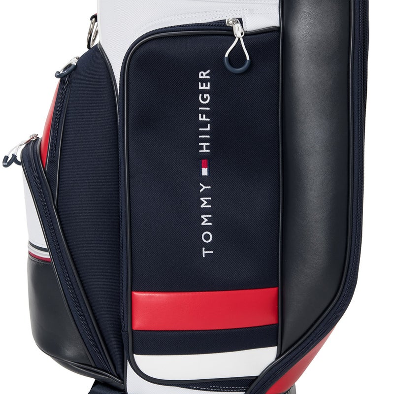 [トミー ヒルフィガー ゴルフ] TOMMY HILFIGER GOLF ユニセックス カートキャディバッグ エッセンシャル THMG6FC4 トリコロール　詳細9