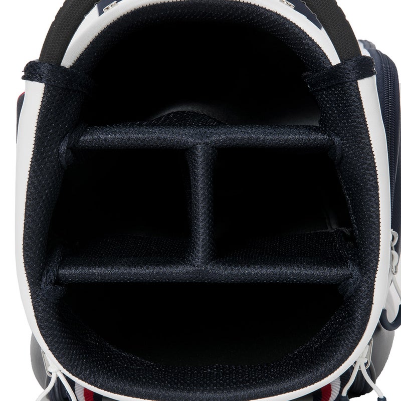 [トミー ヒルフィガー ゴルフ] TOMMY HILFIGER GOLF ユニセックス カートキャディバッグ エッセンシャル THMG6FC4 トリコロール　詳細12