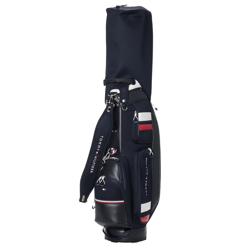 [トミー ヒルフィガー ゴルフ] TOMMY HILFIGER GOLF ユニセックス カートキャディバッグ エッセンシャル THMG6FC4 ネイビー　詳細