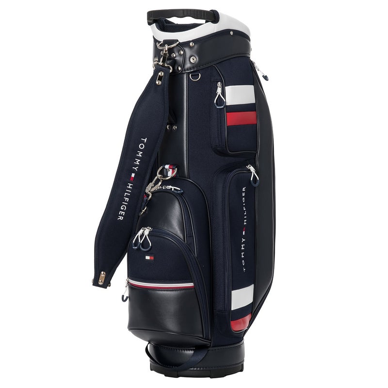 [トミー ヒルフィガー ゴルフ] TOMMY HILFIGER GOLF ユニセックス カートキャディバッグ エッセンシャル THMG6FC4 ネイビー　詳細1