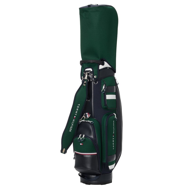 [トミー ヒルフィガー ゴルフ] TOMMY HILFIGER GOLF ユニセックス カートキャディバッグ エッセンシャル THMG6FC4 グリーン　詳細