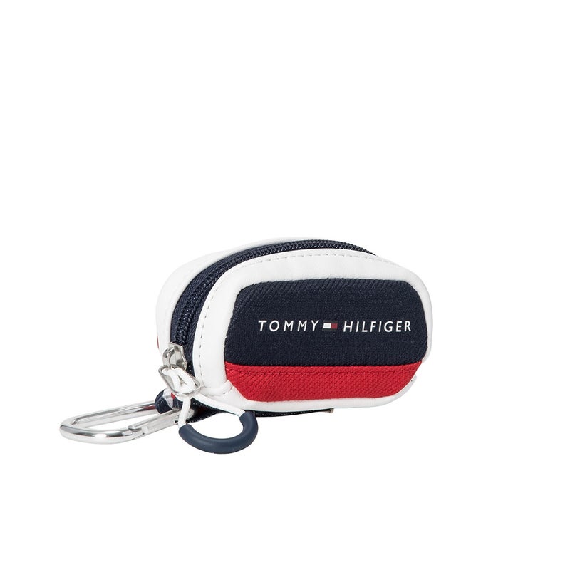 [トミー ヒルフィガー ゴルフ] TOMMY HILFIGER GOLF ユニセックス ボールポーチ エッセンシャル  THMG6FE2 トリコロール　詳細1