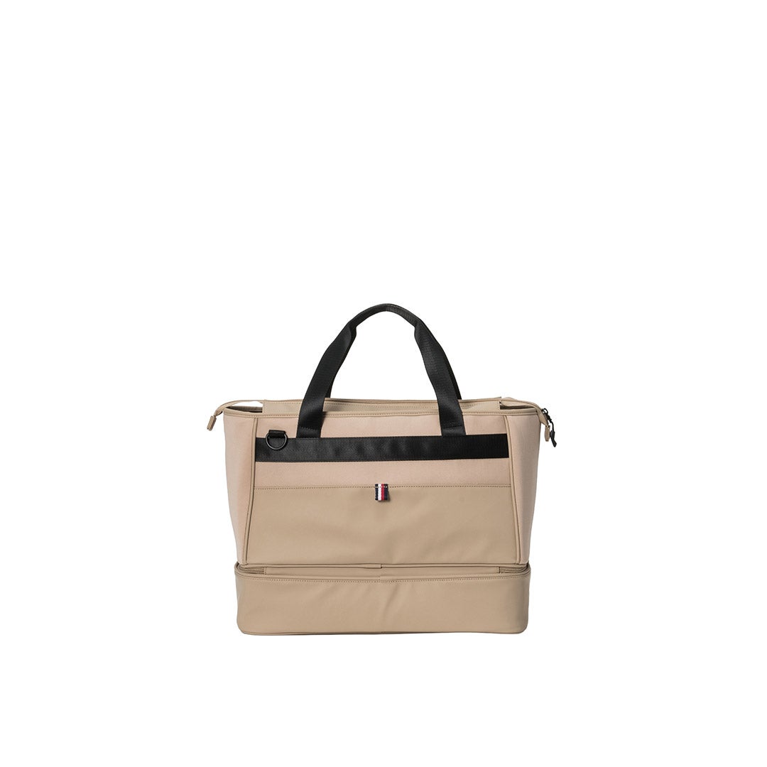 [トミー ヒルフィガー ゴルフ]TOMMY HILFIGER GOLF　ユニセックス トートバッグ ユースフル　ベージュ　THMG6FT4　詳細2