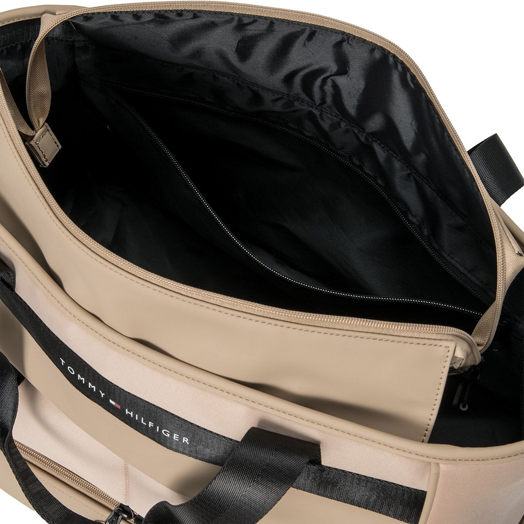 [トミー ヒルフィガー ゴルフ]TOMMY HILFIGER GOLF　ユニセックス トートバッグ ユースフル　ベージュ　THMG6FT4　詳細3