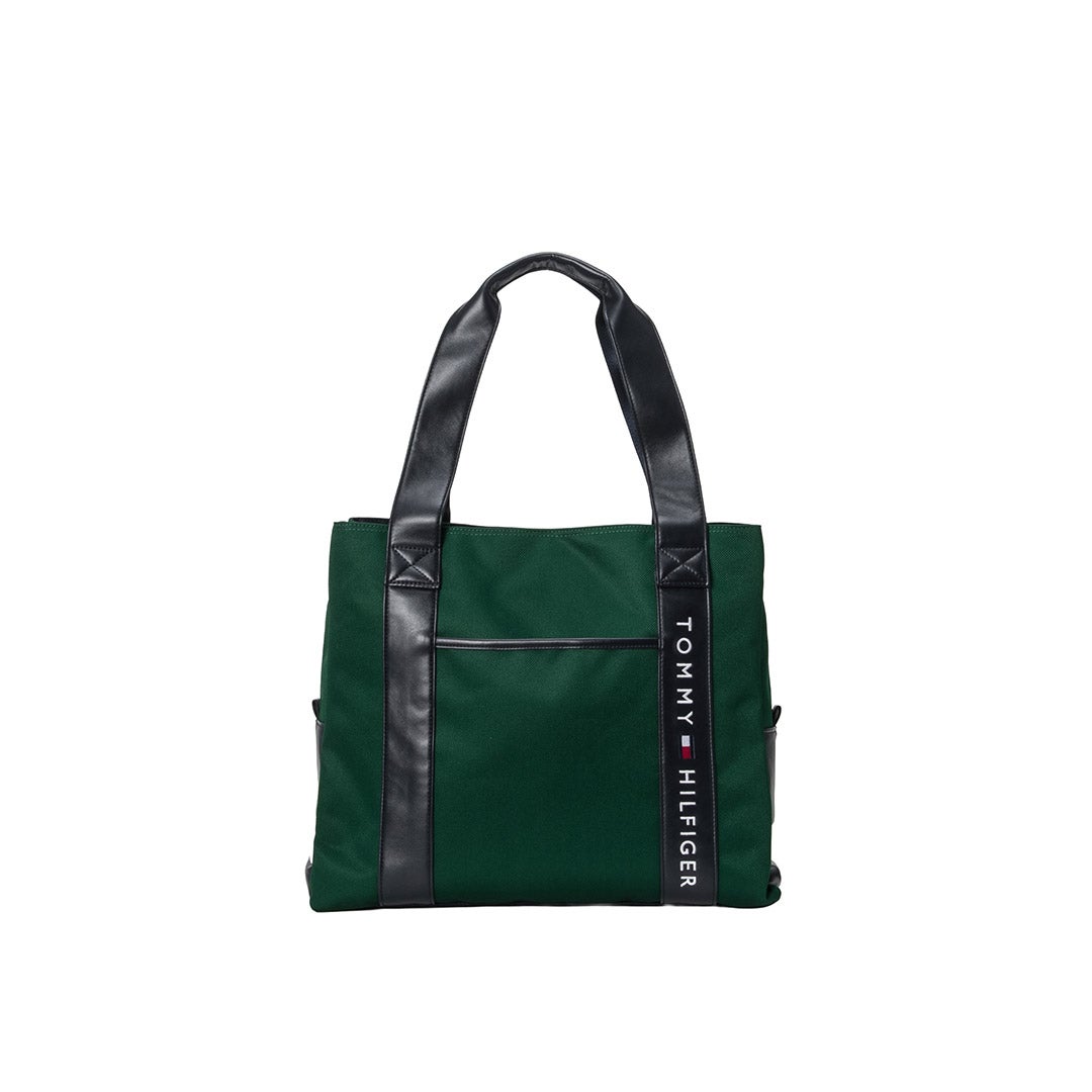 [トミー ヒルフィガー ゴルフ] TOMMY HILFIGER GOLF ユニセックス トートバッグ エッセンシャル  THMG6FT6 グリーン　詳細
