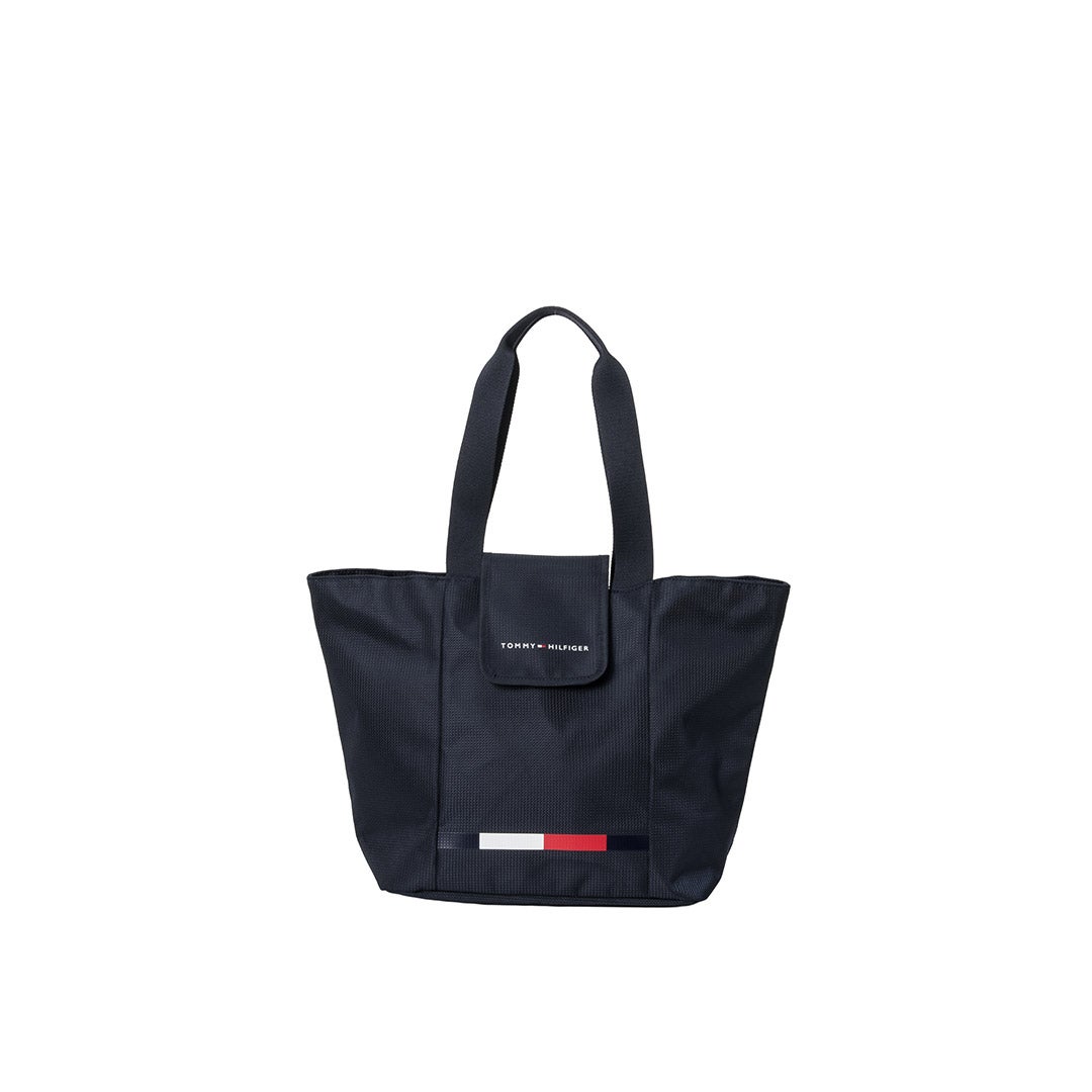 [トミー ヒルフィガー ゴルフ]TOMMY HILFIGER GOLF　ユニセックス コンパクトトートバッグ シグネチャー　ネイビー　THMG6FT8　詳細