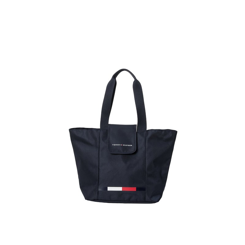 [トミー ヒルフィガー ゴルフ]TOMMY HILFIGER GOLF　ユニセックス コンパクトトートバッグ シグネチャー　ネイビー　THMG6FT8　詳細