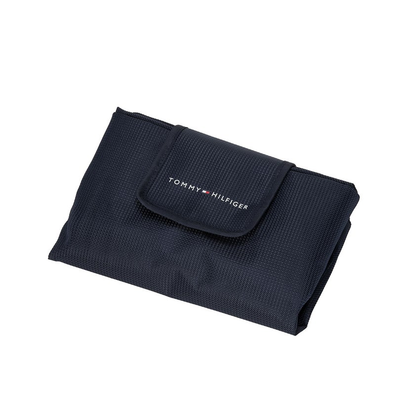 [トミー ヒルフィガー ゴルフ]TOMMY HILFIGER GOLF　ユニセックス コンパクトトートバッグ シグネチャー　ネイビー　THMG6FT8　詳細4