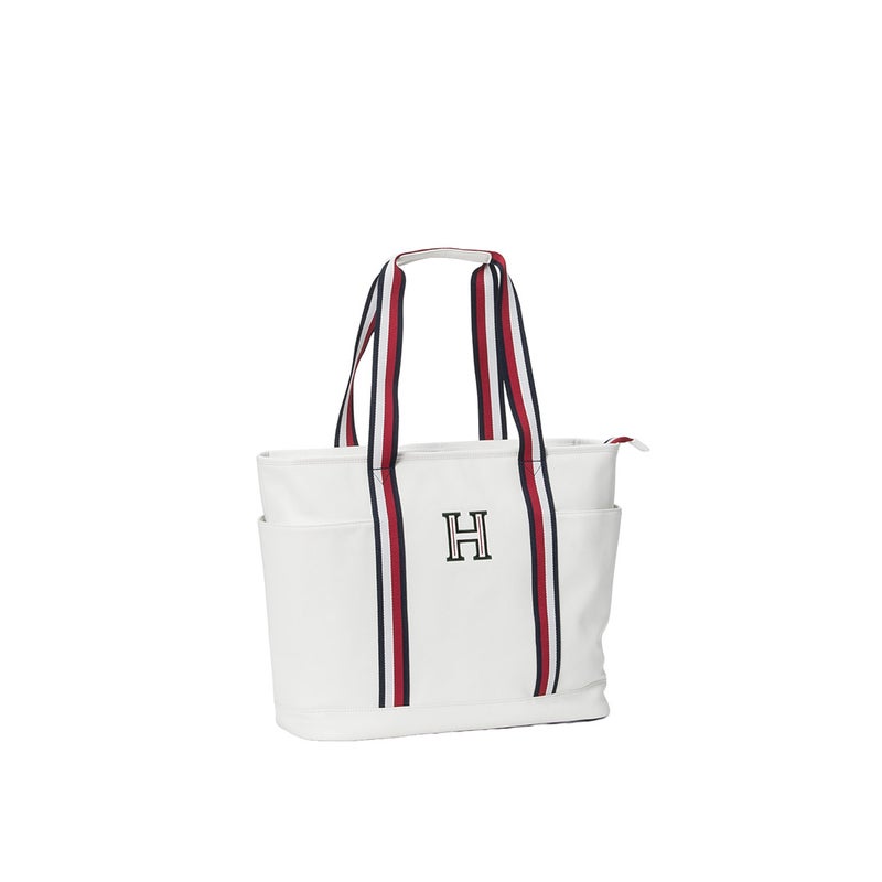 [トミー ヒルフィガー ゴルフ]TOMMY HILFIGER GOLF　ユニセックス トートバッグ シーズナル　ホワイト　THMG6FTA　詳細1