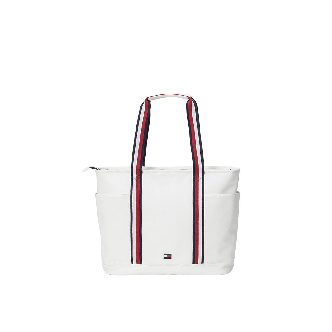 [トミー ヒルフィガー ゴルフ]TOMMY HILFIGER GOLF　ユニセックス トートバッグ シーズナル　ホワイト　THMG6FTA　詳細2