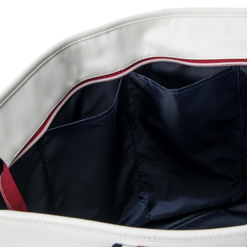 [トミー ヒルフィガー ゴルフ]TOMMY HILFIGER GOLF　ユニセックス トートバッグ シーズナル　ホワイト　THMG6FTA　詳細4