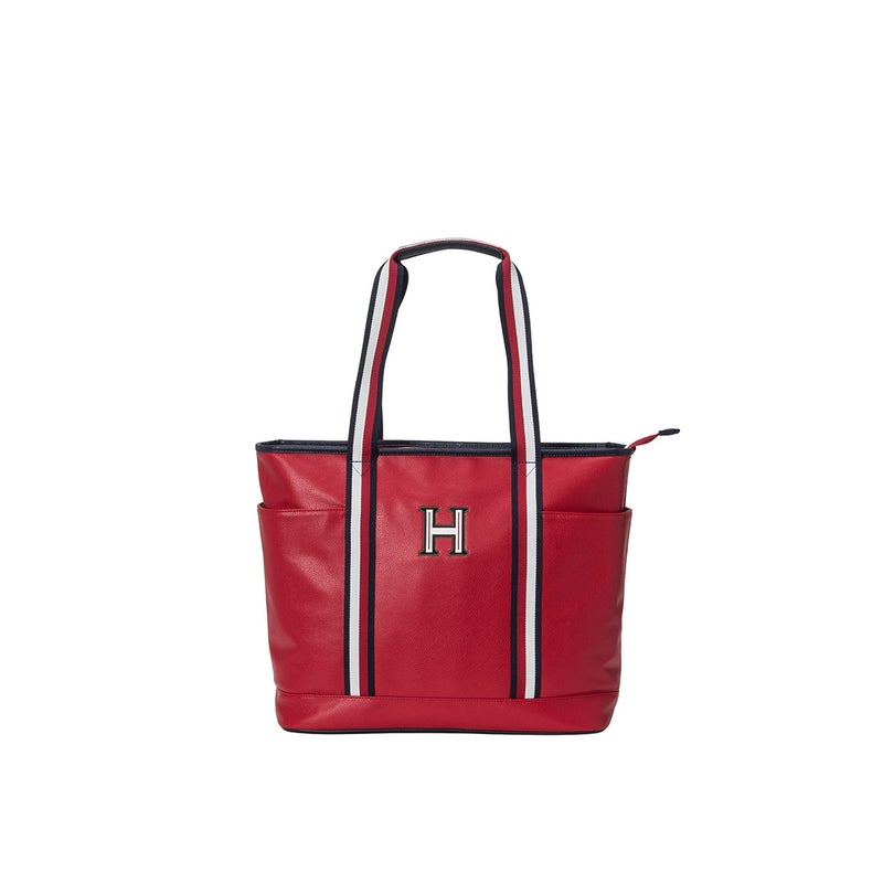[トミー ヒルフィガー ゴルフ]TOMMY HILFIGER GOLF　ユニセックス トートバッグ シーズナル　レッド　THMG6FTA　詳細