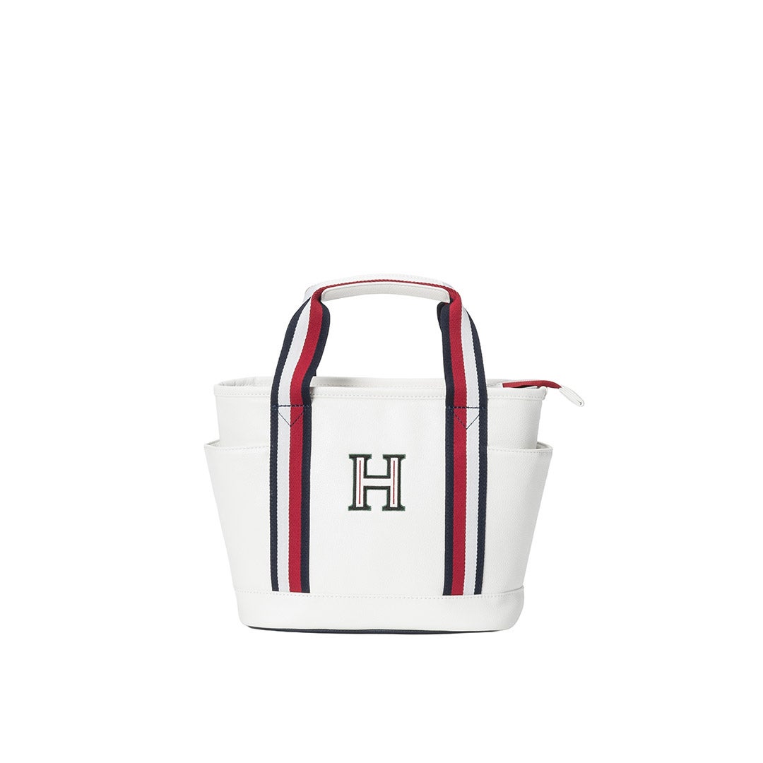 [トミー ヒルフィガー ゴルフ]TOMMY HILFIGER GOLF　ユニセックス ラウンドバッグ シーズナル　ホワイト　THMG6FTB　詳細