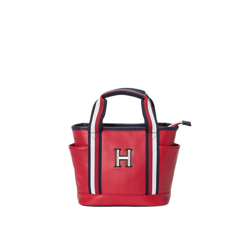 [トミー ヒルフィガー ゴルフ]TOMMY HILFIGER GOLF　ユニセックス ラウンドバッグ シーズナル　レッド　THMG6FTB　詳細