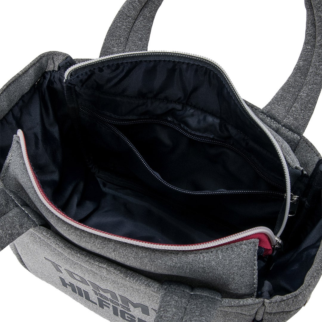 [トミー ヒルフィガー ゴルフ] TOMMY HILFIGER GOLF ユニセックス ラウンドバッグ ダンボールニット  THLA668 グレー　詳細4