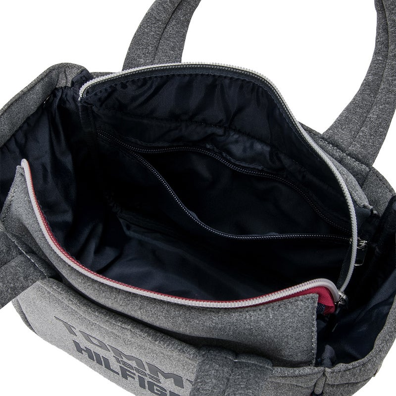 [トミー ヒルフィガー ゴルフ] TOMMY HILFIGER GOLF ユニセックス ラウンドバッグ ダンボールニット  THLA668 グレー　詳細4
