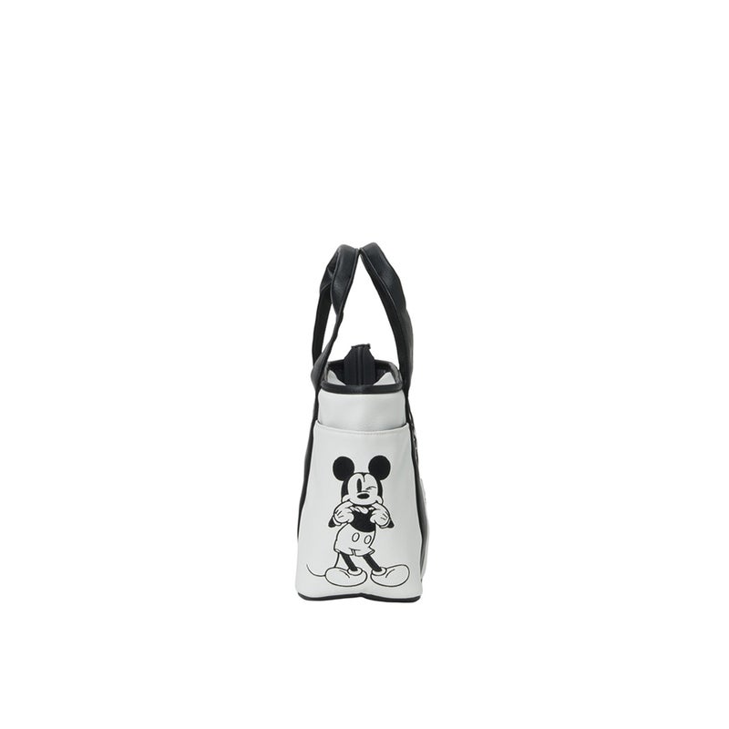 [ディズニー] DISNEY ユニセックス MONO TONE DISNEY ROUND BAG XYMG6FB1 ホワイト　詳細3