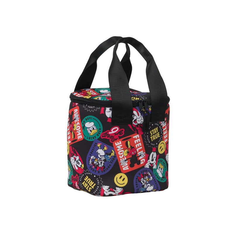 [ディズニー]　DISNEY 　ユニセックス DISNEY&FRIENDS ROUND COOLER BAG　ブラック　詳細1