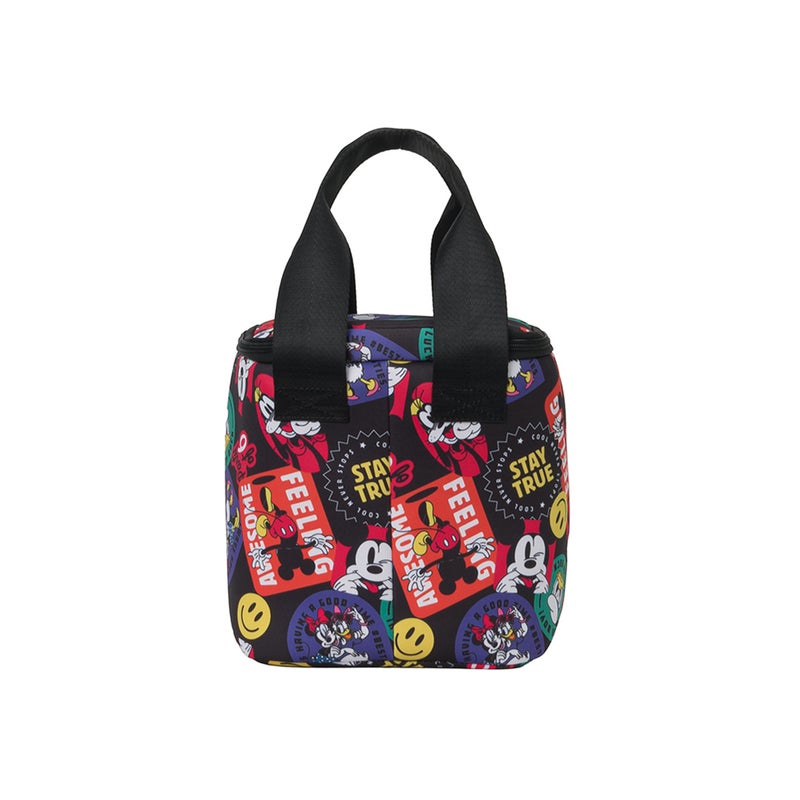 [ディズニー]　DISNEY 　ユニセックス DISNEY&FRIENDS ROUND COOLER BAG　ブラック　詳細2