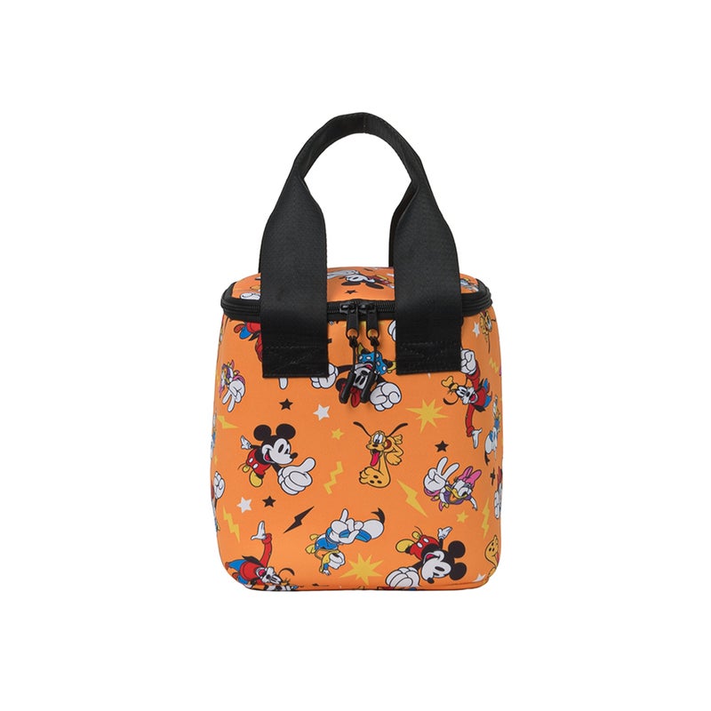 [ディズニー]　DISNEY 　ユニセックス DISNEY&FRIENDS ROUND COOLER BAG　オレンジ