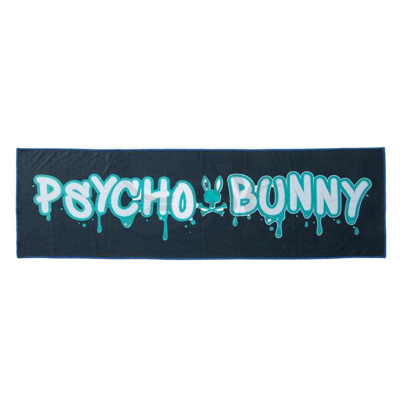 [サイコバニー] Psycho Bunny ユニセックス 冷感タオル PBMG6BE2 マルチ　詳細