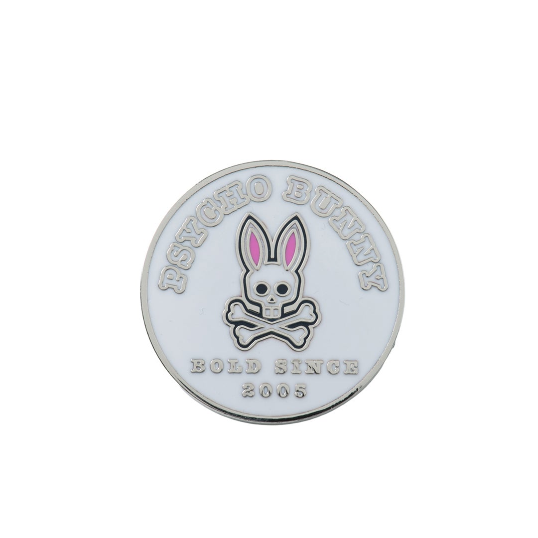 [サイコバニー] Psycho Bunny ユニセックス PB BALL MARKER PBMG6BM1 ホワイト　詳細1