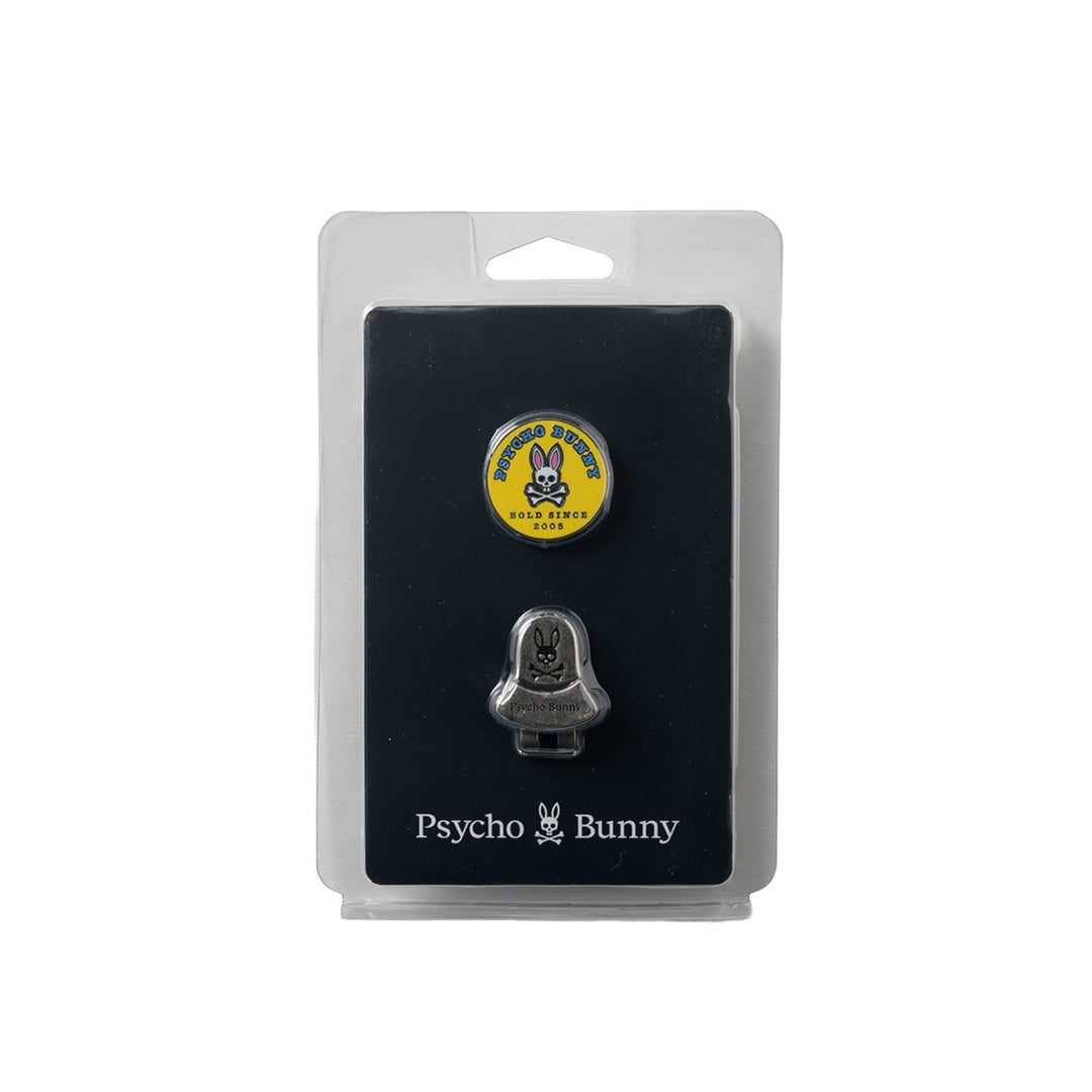[サイコバニー] Psycho Bunny ユニセックス PB BALL MARKER PBMG6BM1 イエロー　詳細