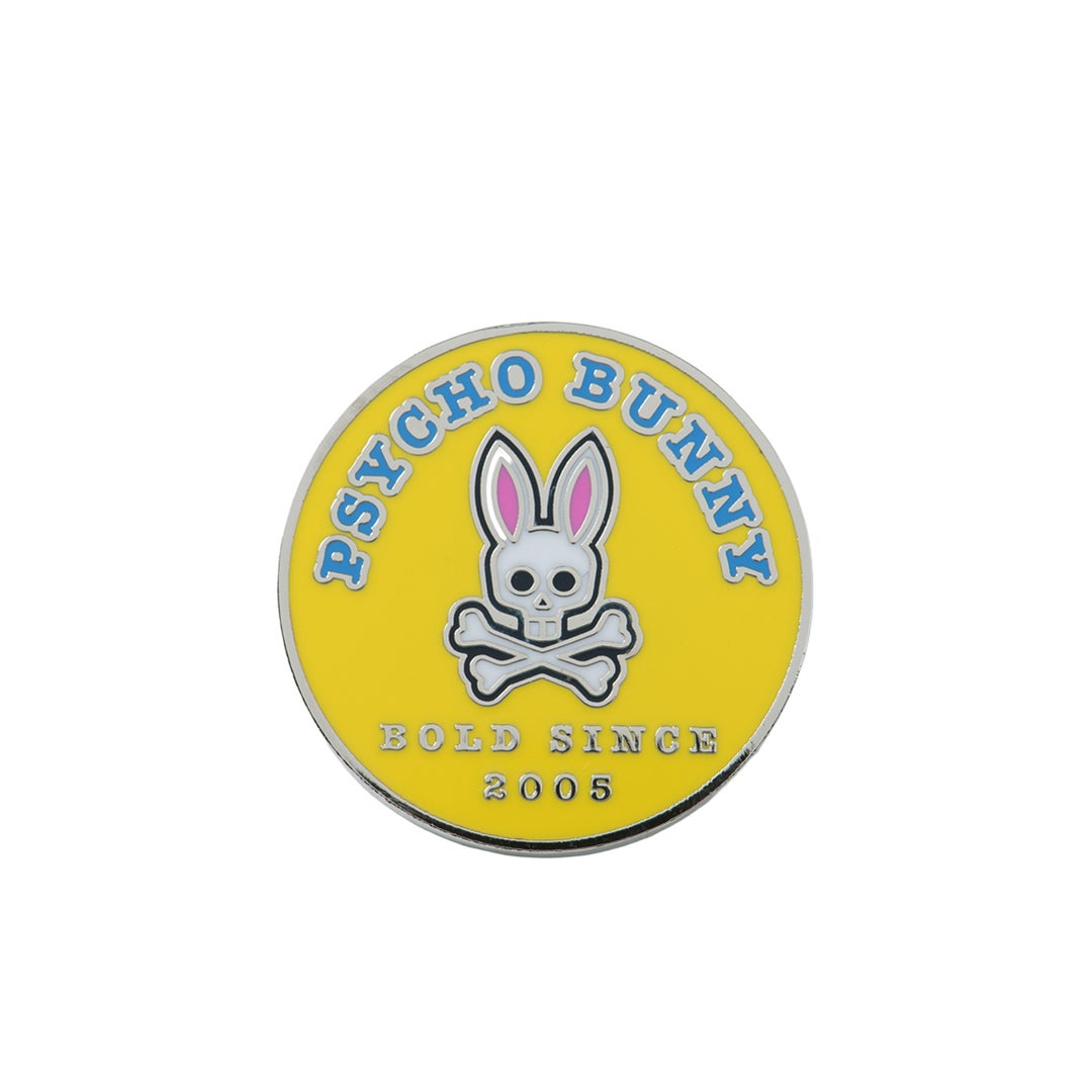 [サイコバニー] Psycho Bunny ユニセックス PB BALL MARKER PBMG6BM1 イエロー　詳細1