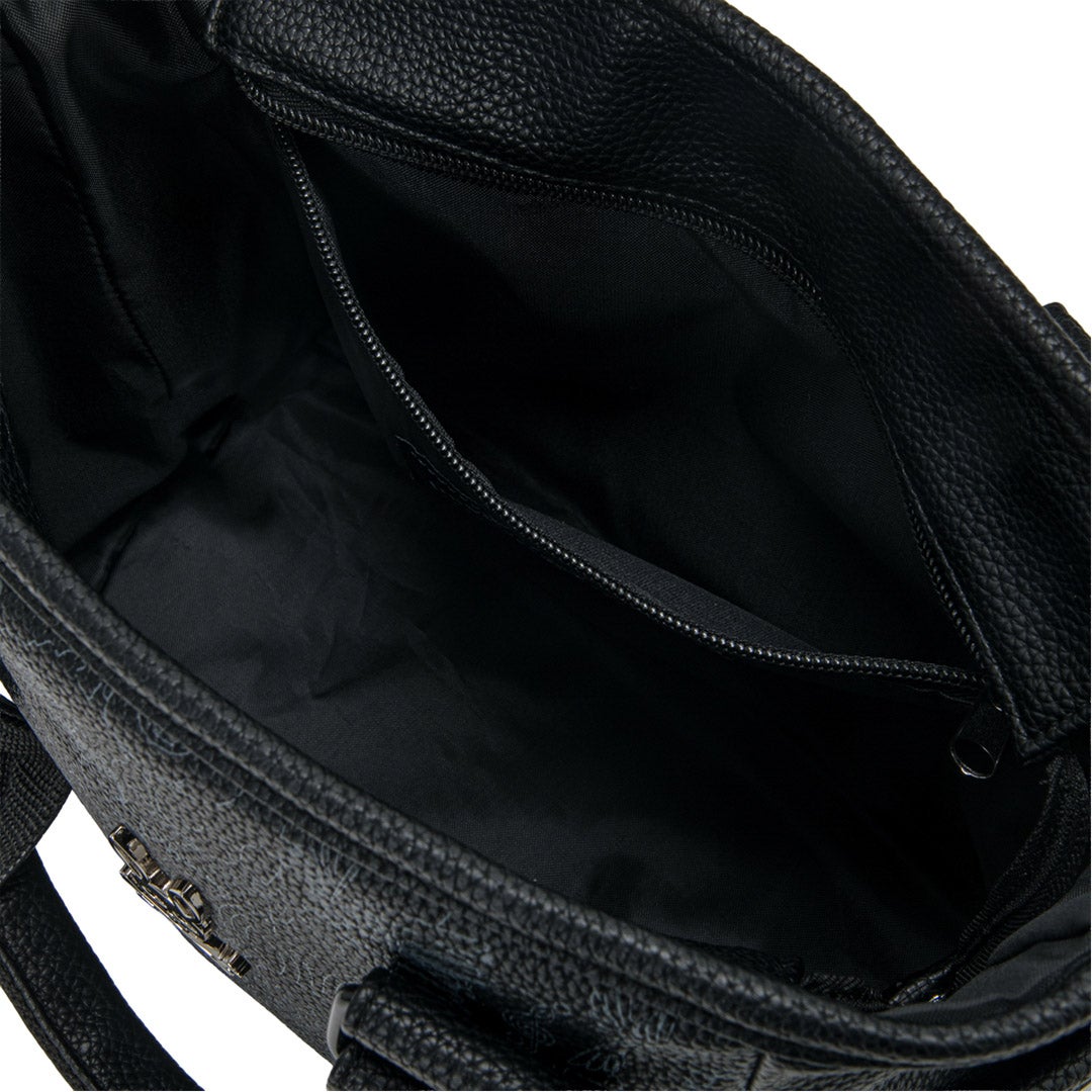 [サイコバニー] Psycho Bunny ユニセックス ラウンドバッグ MONOTONE EDITION PBMG6BR3 ブラック　詳細3