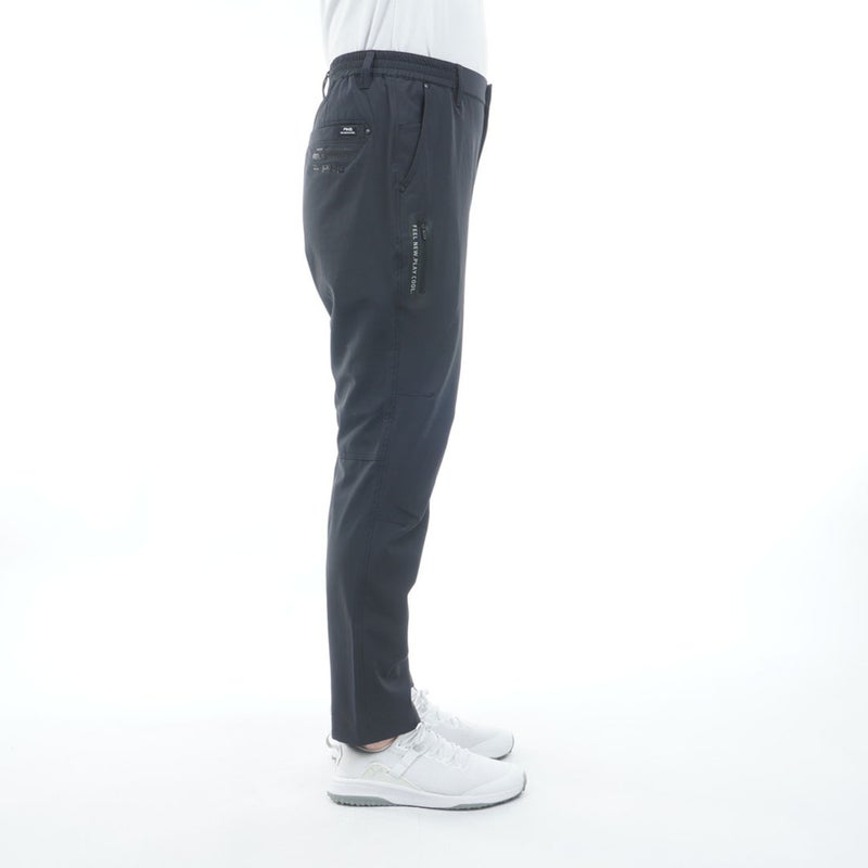 ピン アパレル PING APPAREL メンズ 【PING APPAREL】［UVカット・透け防止］ミニリップストップテーパードパンツ (MENS) PIMA64F ブラック 詳細5