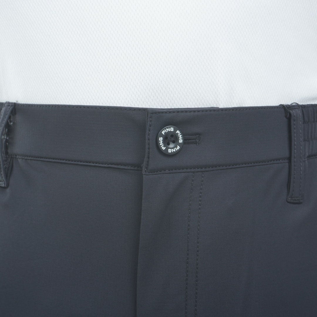 ピン アパレル PING APPAREL メンズ 【PING APPAREL】［UVカット・透け防止］ミニリップストップテーパードパンツ (MENS) PIMA64F ブラック 詳細9