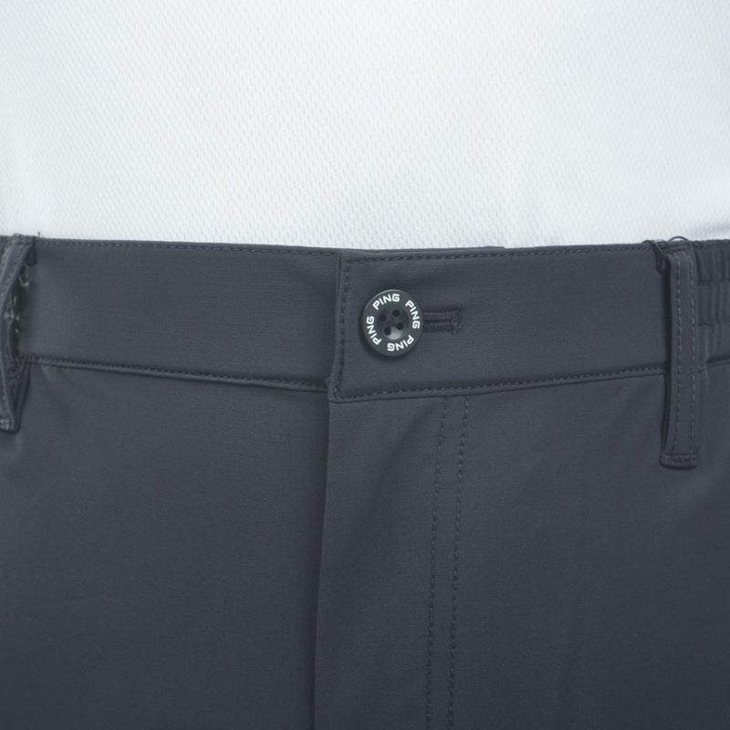ピン アパレル PING APPAREL メンズ 【PING APPAREL】［UVカット・透け防止］ミニリップストップテーパードパンツ (MENS) PIMA64F ブラック 詳細9