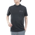 ピン アパレル PING APPAREL メンズ 【PING APPAREL】ﾛｺﾞｼﾞｬｶｰﾄﾞ襟ﾊｲﾈｯｸｼｬﾂ(MENS) PIMA65Q ブラック 詳細1