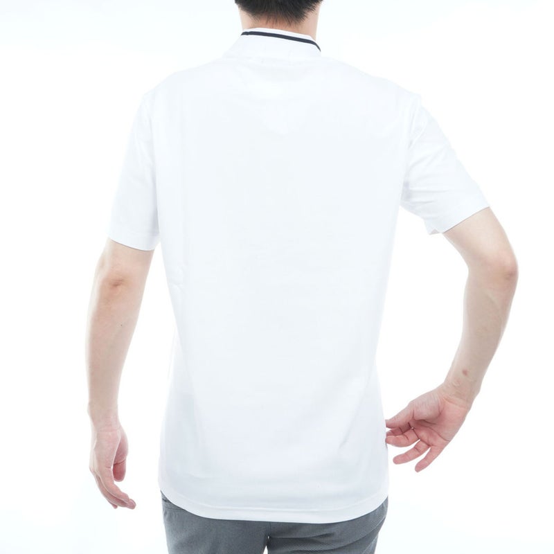ピン アパレル PING APPAREL メンズ 【PING APPAREL】ﾛｺﾞｼﾞｬｶｰﾄﾞ襟ﾊｲﾈｯｸｼｬﾂ(MENS) PIMA65Q ホワイト 詳細15