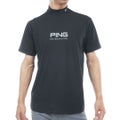 ピン アパレル PING APPAREL メンズ [ピンアパレル]【PING APPAREL】半袖ﾊｲﾈｯｸｼｬﾂ (MENS) PIMA65 ブラック 詳細1