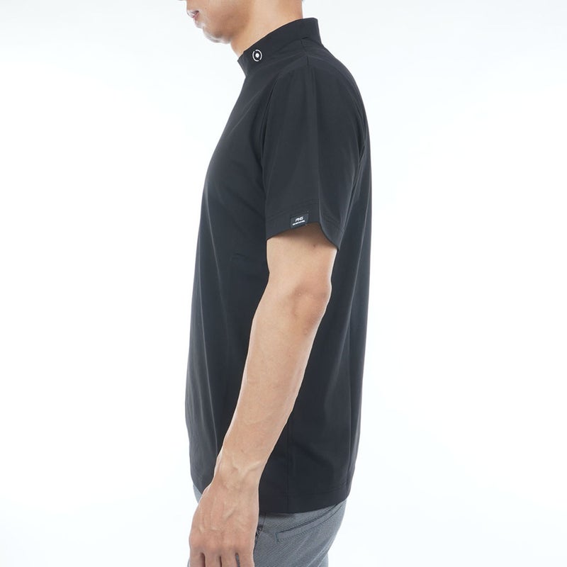 ピン アパレル PING APPAREL メンズ [ピンアパレル]【PING APPAREL】半袖ﾊｲﾈｯｸｼｬﾂ (MENS) PIMA65 ブラック 詳細3