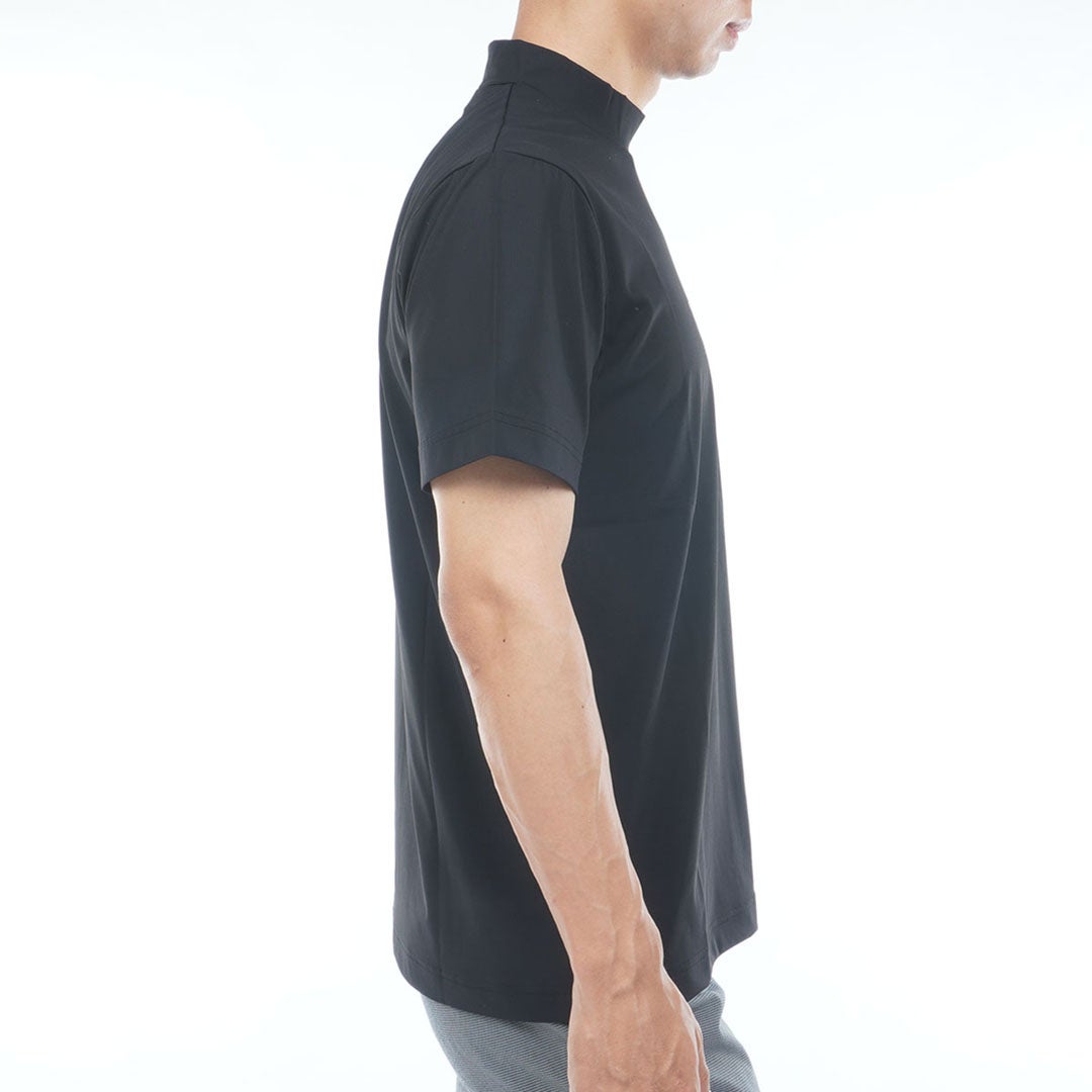 ピン アパレル PING APPAREL メンズ [ピンアパレル]【PING APPAREL】半袖ﾊｲﾈｯｸｼｬﾂ (MENS) PIMA65 ブラック 詳細5