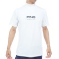 ピン アパレル PING APPAREL メンズ [ピンアパレル]【PING APPAREL】半袖ﾊｲﾈｯｸｼｬﾂ (MENS) PIMA65 ホワイト 詳細10
