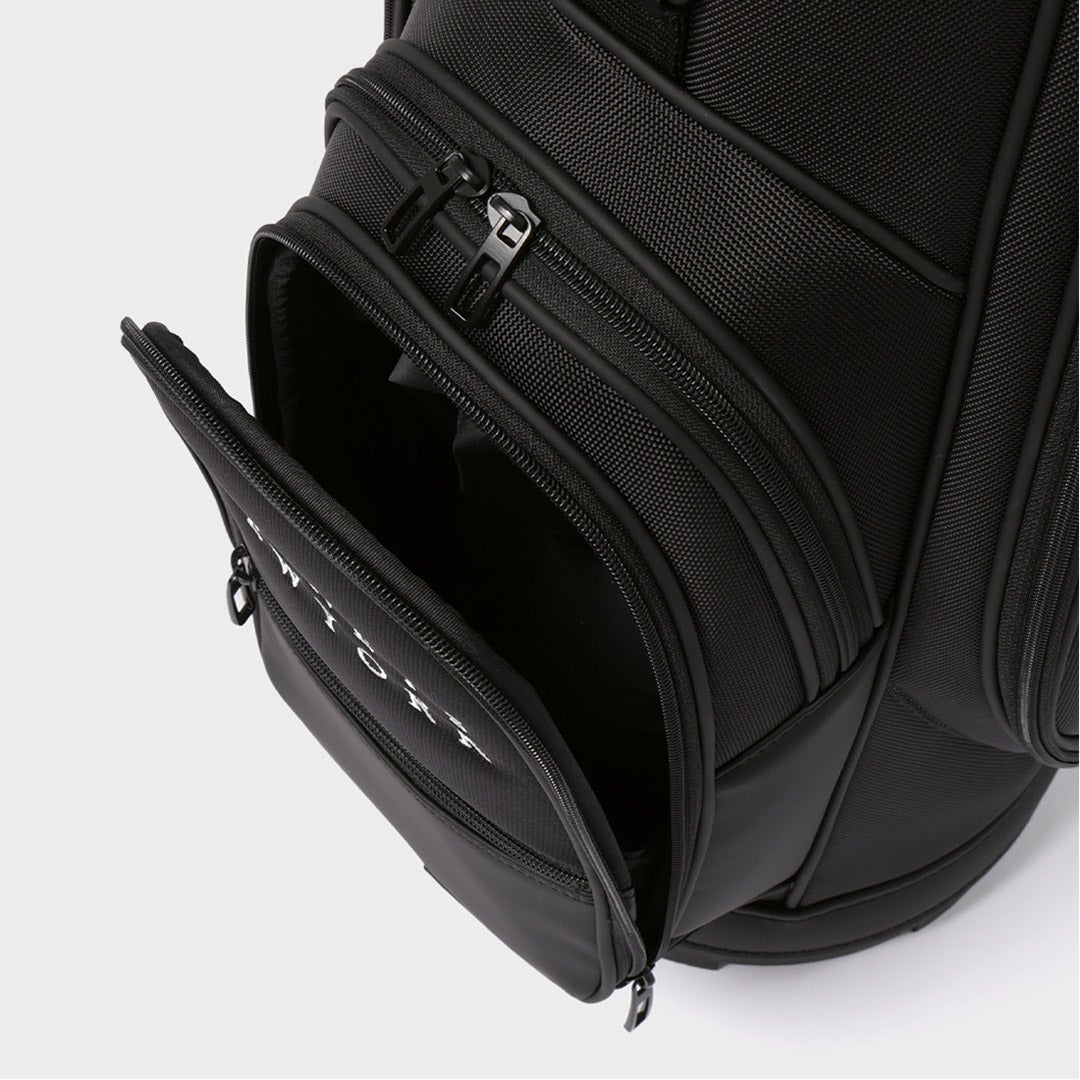 バーニーズ ニューヨーク BARNEYS NEW YORK メンズ レディース ユニセックス キャディバッグ XBMG626F ブラック 詳細7