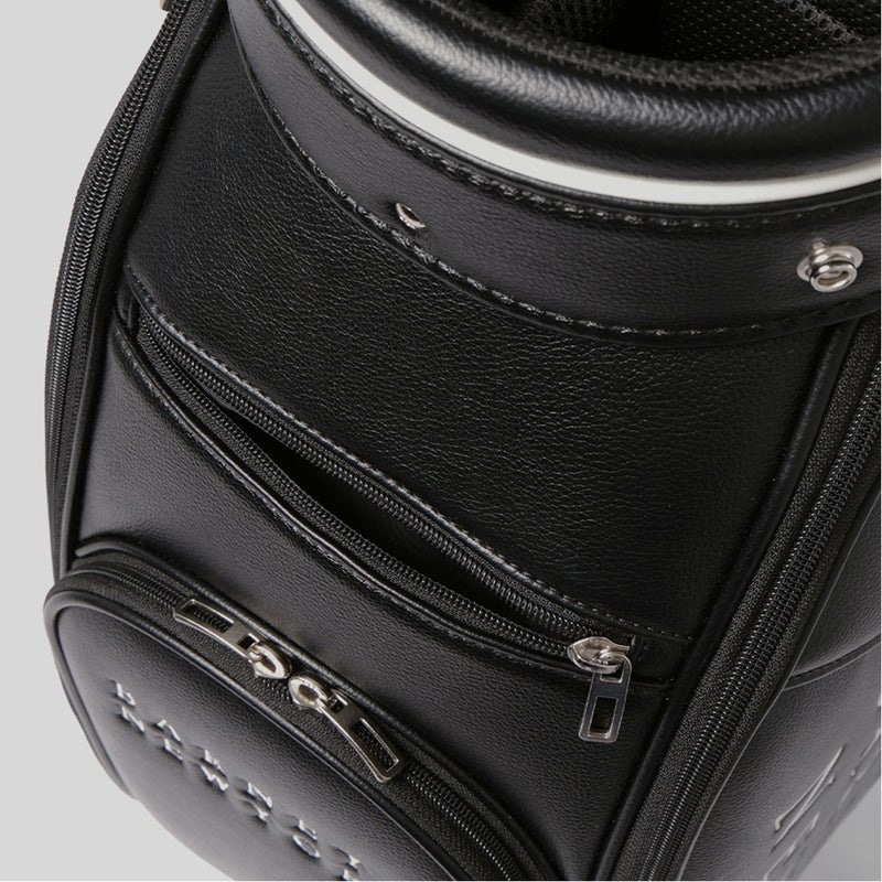 バーニーズ ニューヨーク BARNEYS NEW YORK メンズ レディース ユニセックス キャディバッグ XBMG627F ブラック 詳細5