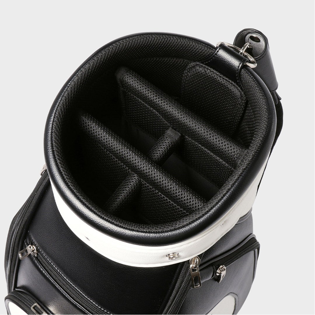 バーニーズ ニューヨーク BARNEYS NEW YORK メンズ レディース ユニセックス キャディバッグ XBMG628F ホワイト 詳細4