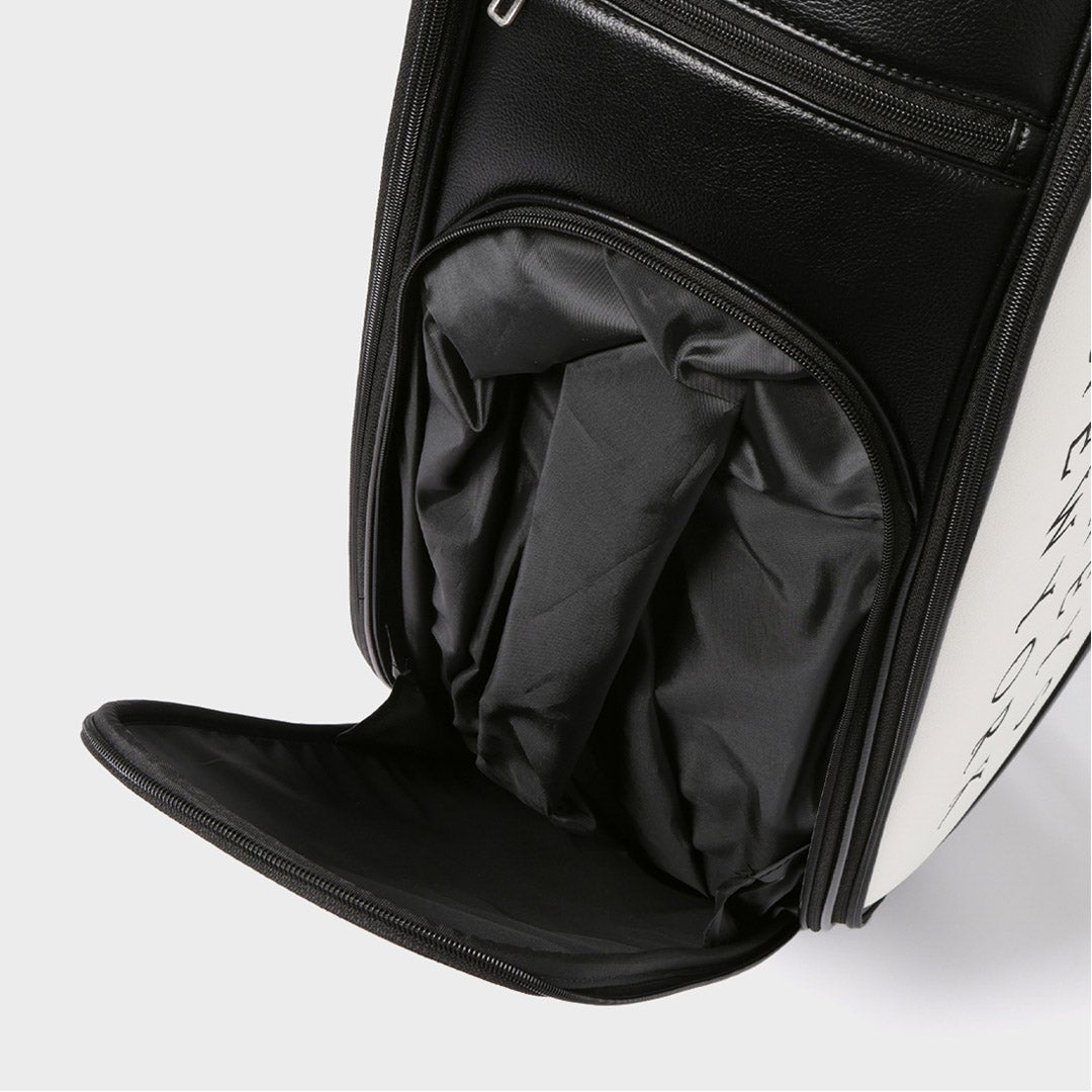 バーニーズ ニューヨーク BARNEYS NEW YORK メンズ レディース ユニセックス キャディバッグ XBMG628F ホワイト 詳細6